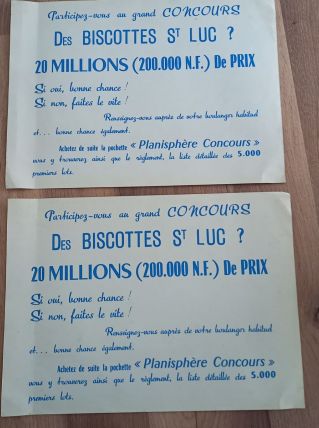 Publicités anciennes 