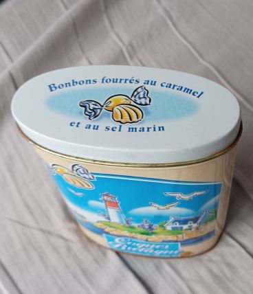 Boite métallique Bonbon Caramel