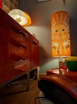 70's Lampe de sol SUN goût Piero FORNACETTI..