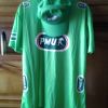 Maillot vert cycliste + casquette