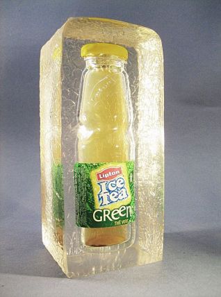 BOUTEILLE PUBLICITAIRE ICE TEA LIPTON