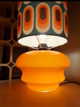 Lampe de Sol ou à poser Opaline Seventies
