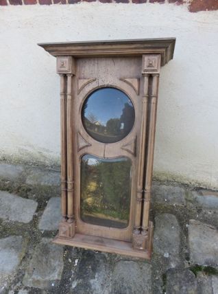 COFFRE DE PENDULE EN BOIS 