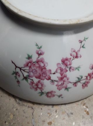 Plat creux en porcelaine. 