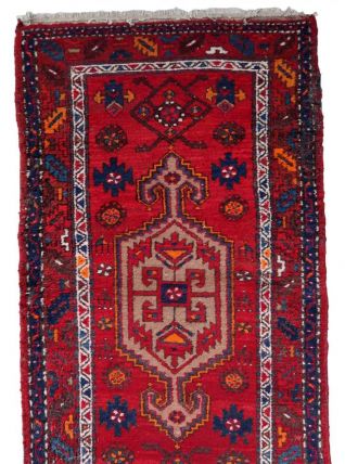 Tapis vintage Persan Hamadan fait main, 1C1053