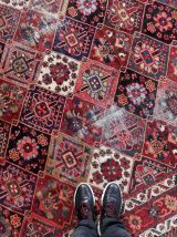Tapis ancien Persan Bakhtiari fait main, 1C1056