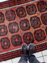Tapis ancien Afghan Baluch fait main, 1C1057