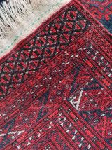 Tapis vintage Afghan Baluch fait main, 1C1060