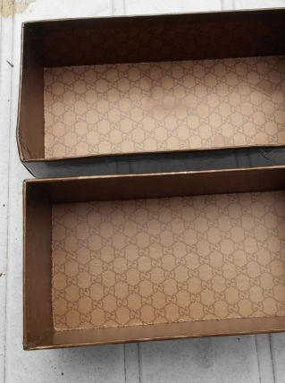 BOITE GUCCI MARRON 8,5 cm X 17,5 CM NEUF 