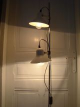 Lampadaire vintage ALUMINOR blanc