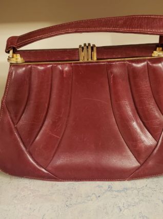 Sac à main vintage en cuir