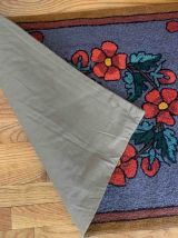 Tapis ancien Chinois Art Deco fait main, 1B962