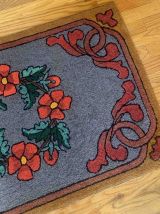 Tapis ancien Chinois Art Deco fait main, 1B962