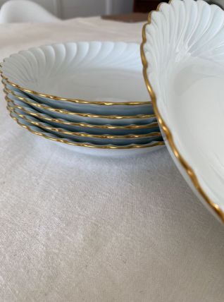 Assiettes Maison Haviland (x6 creuses)