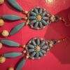 Boucles d'oreilles perles 