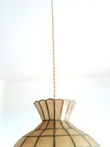 Suspension écailles de nacre art déco 