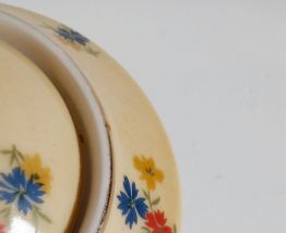 Sucrier vintage petites fleurs 
