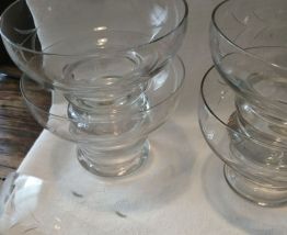 Lot de 10 coupes à champagne