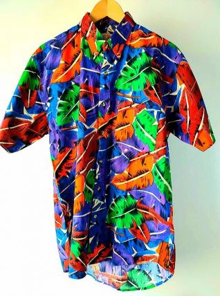 Chemise à  fleurs