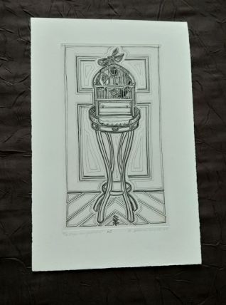 La cage au guéridon 1948, Suzanne Tourte
