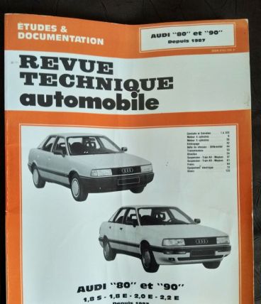 Magazine auto Audi 80