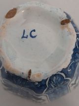Vase en faience signé DELFT du xixeme. 