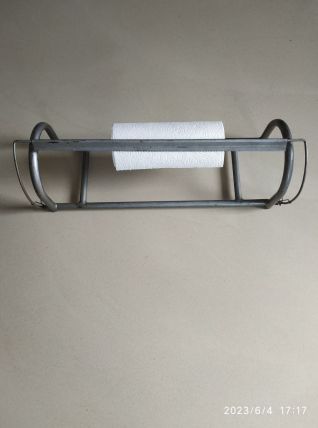 Dévidoir à papier en métal 