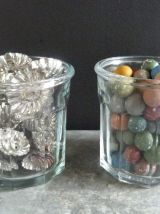 2 bocaux anciens à confiture