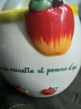 Sucrier ' pomme'  bucolique 