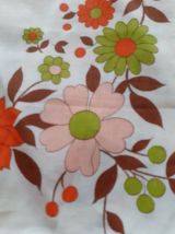 Lot De 6 Serviettes.  Vintage.   Motifs florales.   En excel