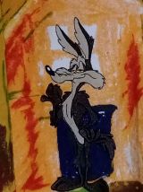  J C de CASTELBAJAC Vintage 1980s LOONEY TOONS