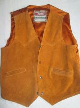 Veste/Gilet Sans Manche En Daim Homme Taille 1/S Mirage