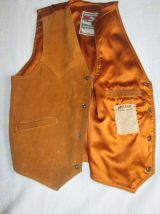 Veste/Gilet Sans Manche En Daim Homme Taille 1/S Mirage