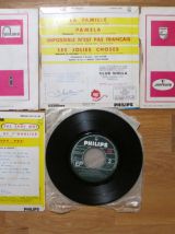 Vinyles 11 Disques 45 Tours - Années 70-80 