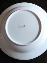 Ancien plat en céramique italienne - Motif paon - Sodicam