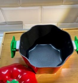 Casserole Poivron originale Vintage