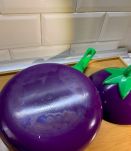 Poele Aubergine Originale Vintage