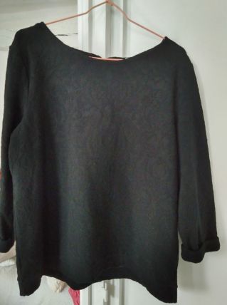 Pull sweater sweat shirt  noir femme taille38 40