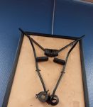 Cadre Vachette/taureau pièces de vélo design, déco industrie