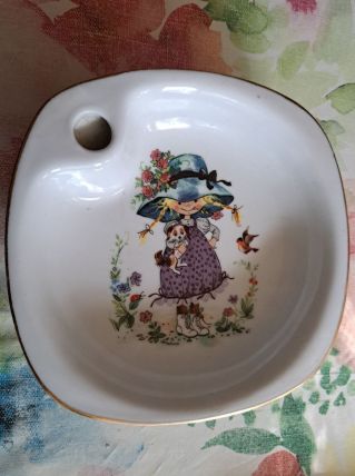 Ancienne assiette à bouilli 