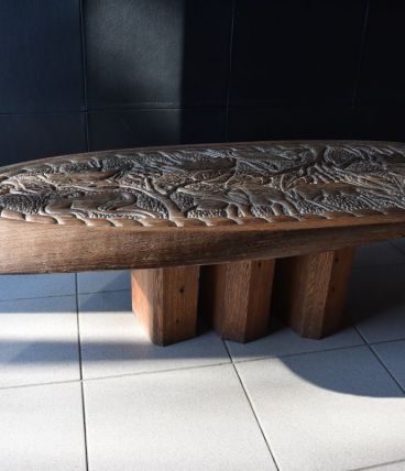Table basse africaine