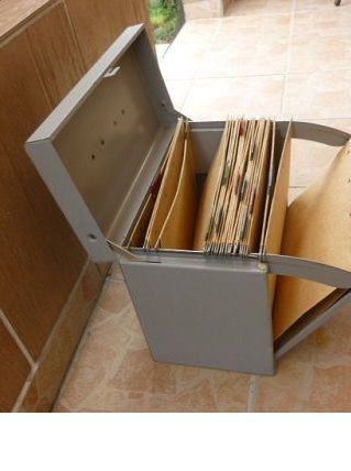 ancienne valise porte documents
