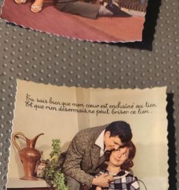 20 cartes années 60 couple