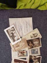 Lot d'images pieuses