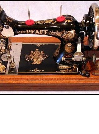 Belle machine à coudre Antique Pfaff Handcrank Model 11 date