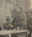 Tableau "Porteur de dépêches" Magnifique gravure d'époque