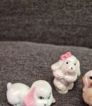 Lot petits chiens porcelaine