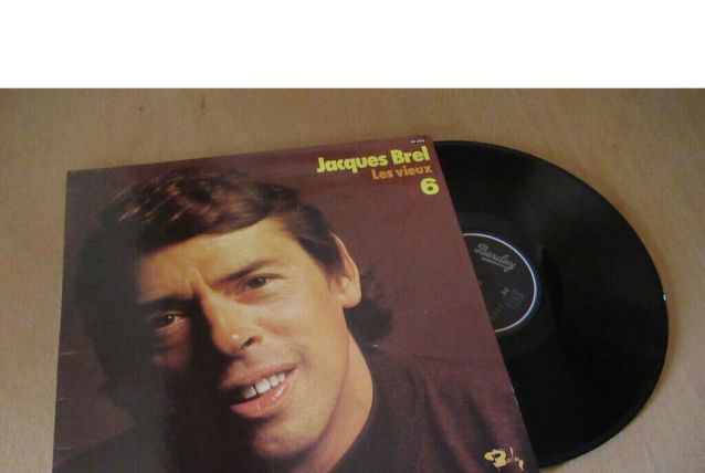 JACQUES BREL les vieux 6 - BARCLAY 90266 Lp 1978