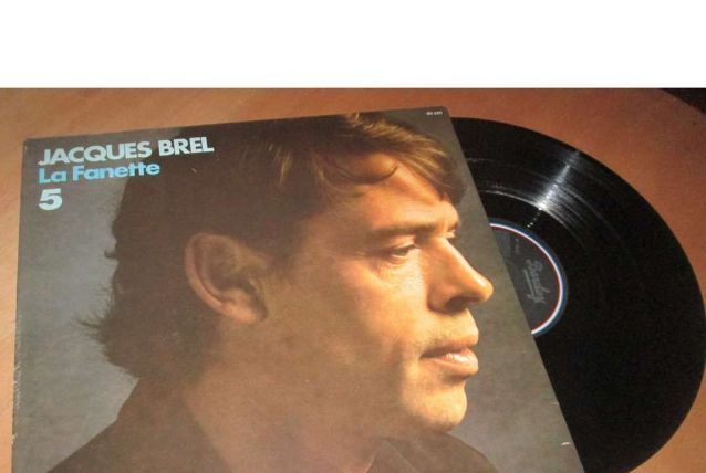 JACQUES BREL - la fanette - n° 5 - BARCLAY Lp 1978