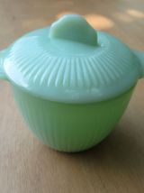SERVICE A CAFE JADEITE FIRE KING ANCHOR HOCKING made in USA 